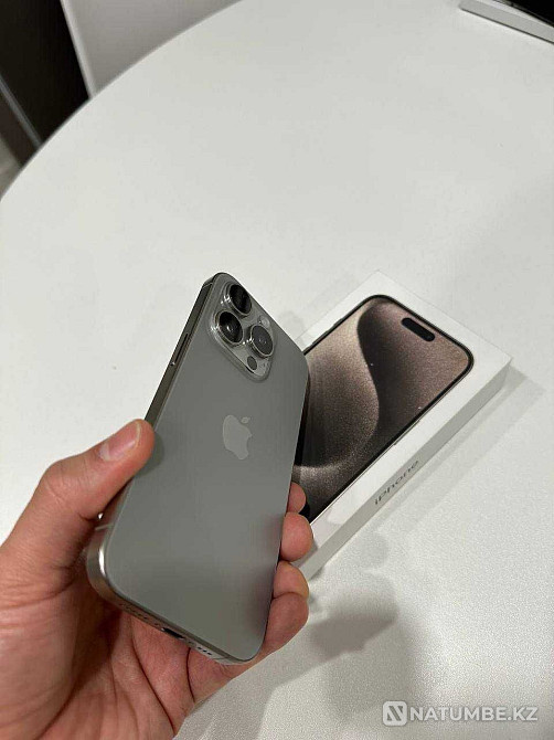iPhone 15 Pro 256GB Natural Titanium Almaty - photo 1