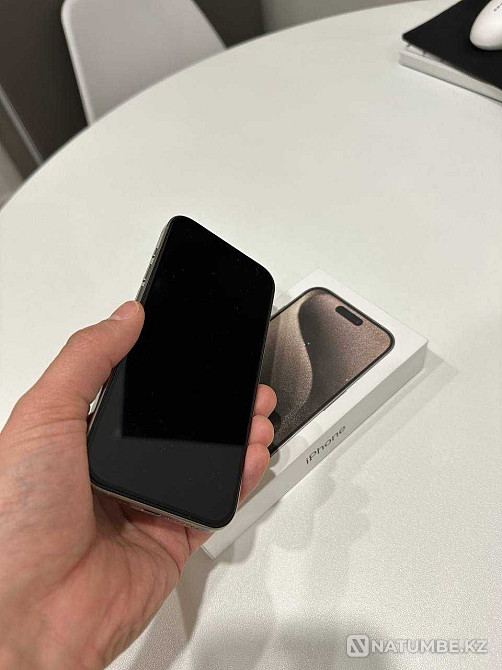 iPhone 15 Pro 256GB Natural Titanium Almaty - photo 3