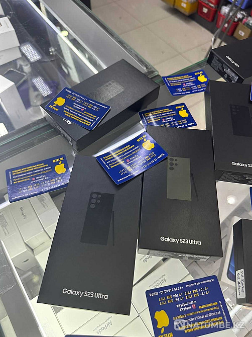 Samsung Galaxy S23 Ultra 512Gb Phantom Black S23 256Gb S23 128Gb Акция Алматы - изображение 2