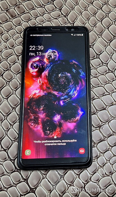 Samsung А8+ б/у в идеальном состоянии Алматы - изображение 1