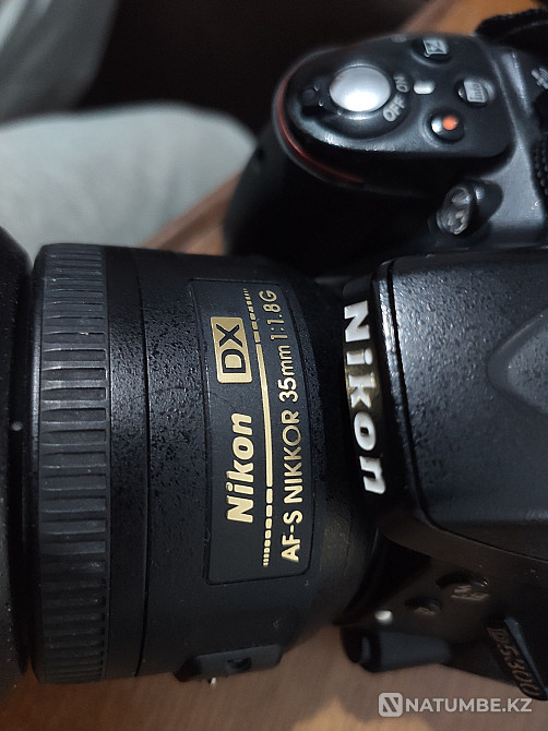 Selling Nikon d5300 with three lenses Almaty - photo 4