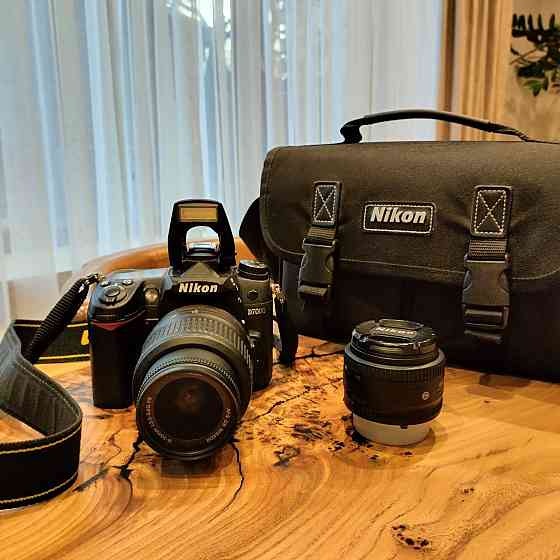 Фотоаппарат Nikon D7000 kit 18-55mm + объектив Nikkor 50mm Алматы  Алматы