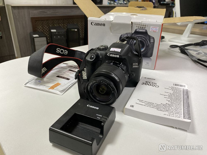 Камера Canon 2000d Active Market Kaspi 0-0-12  Алматы - изображение 1