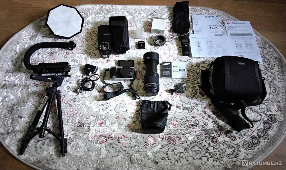 Professional photographer's set NX3000 + accessories in Almaty Almaty - photo 1