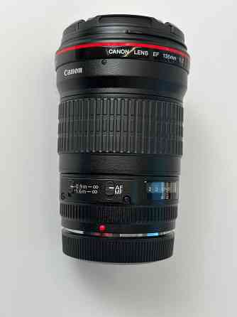 Объектив Canon EF 135mm f/2.0 L USM Алматы