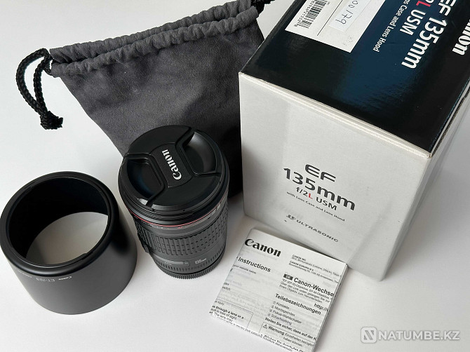 Объектив Canon EF 135mm f/2.0 L USM Алматы - изображение 1