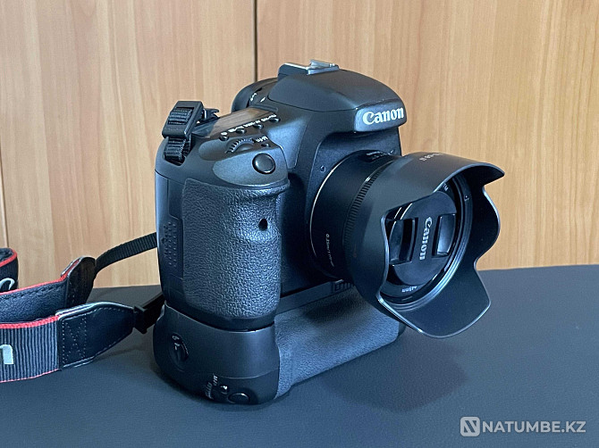 Камера Canon EOS 7D корпусы + Canon EF 50 мм f/1,8 STM + Grip  Алматы - изображение 4