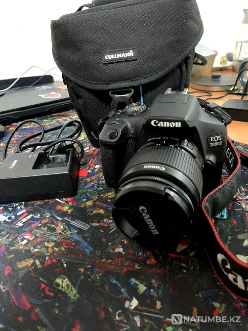 Фотоаппарат Canon EOS 2000D Алматы - изображение 1
