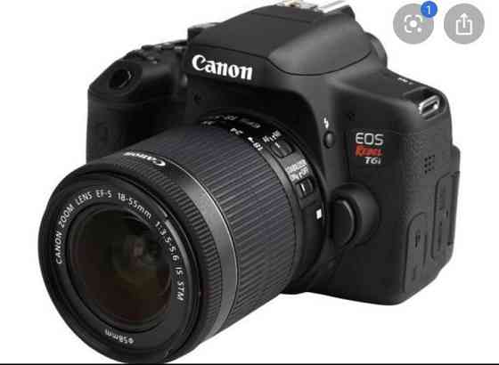 Камера Canon EOS Rebel T6i Алматы