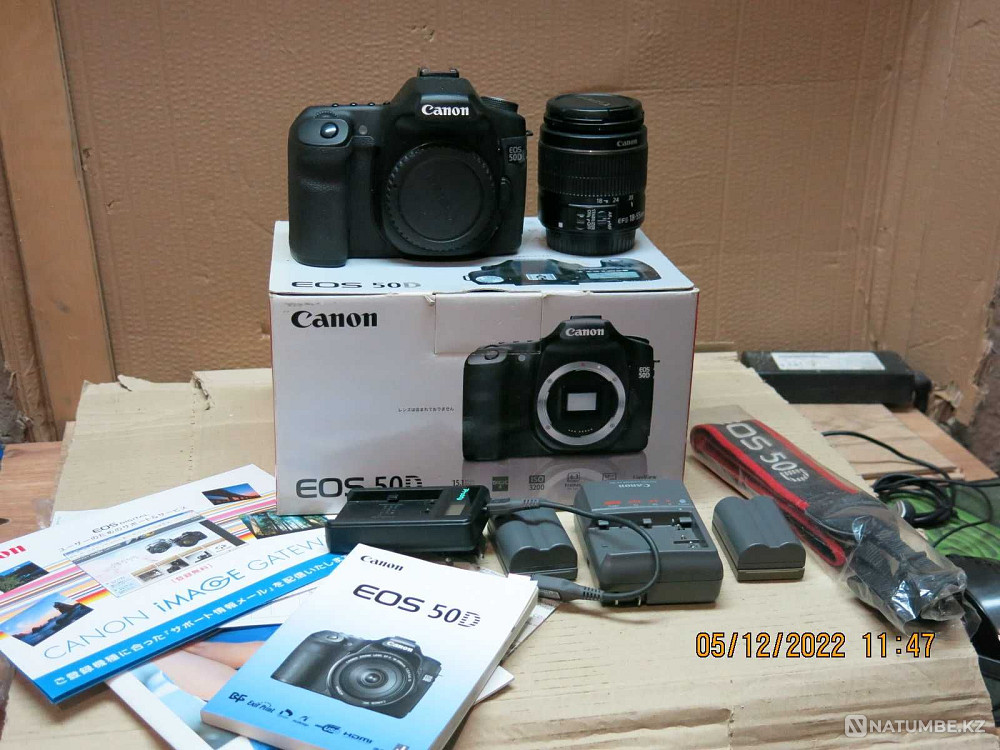 Фотоаппарат Canon EOS 50D + efs 18-55mm Алматы - изображение 3