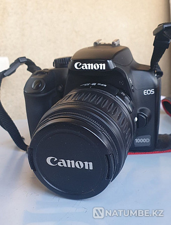 Canon 1000 D фотоаппарат в отличном состоянии Алматы - изображение 1