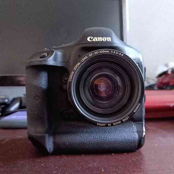 Canon EOS-1D X с объективом 35-105 и двумя батареями Алматы