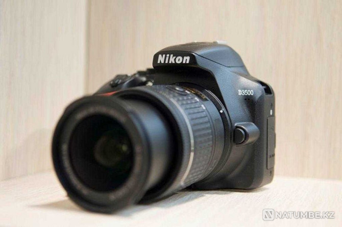 Camera Nikon d3500; AF-P Nikkor 18-55mm 1:3.5-5.6G Almaty - photo 1