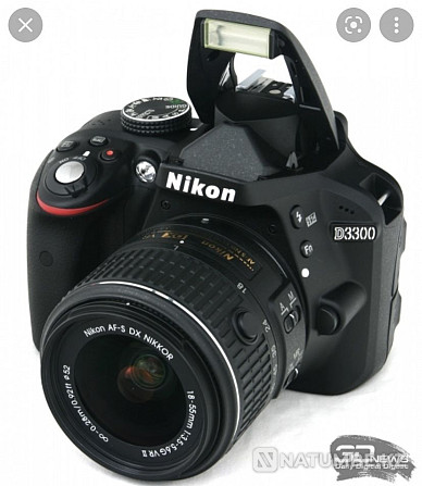 Selling Nikon D3300 camera with AF-S DX NIKKOR 18- kit lens Almaty - photo 2