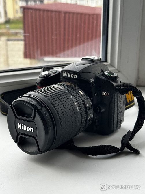 Nikon d90 объективі 18-105 камерасы  Алматы - изображение 1