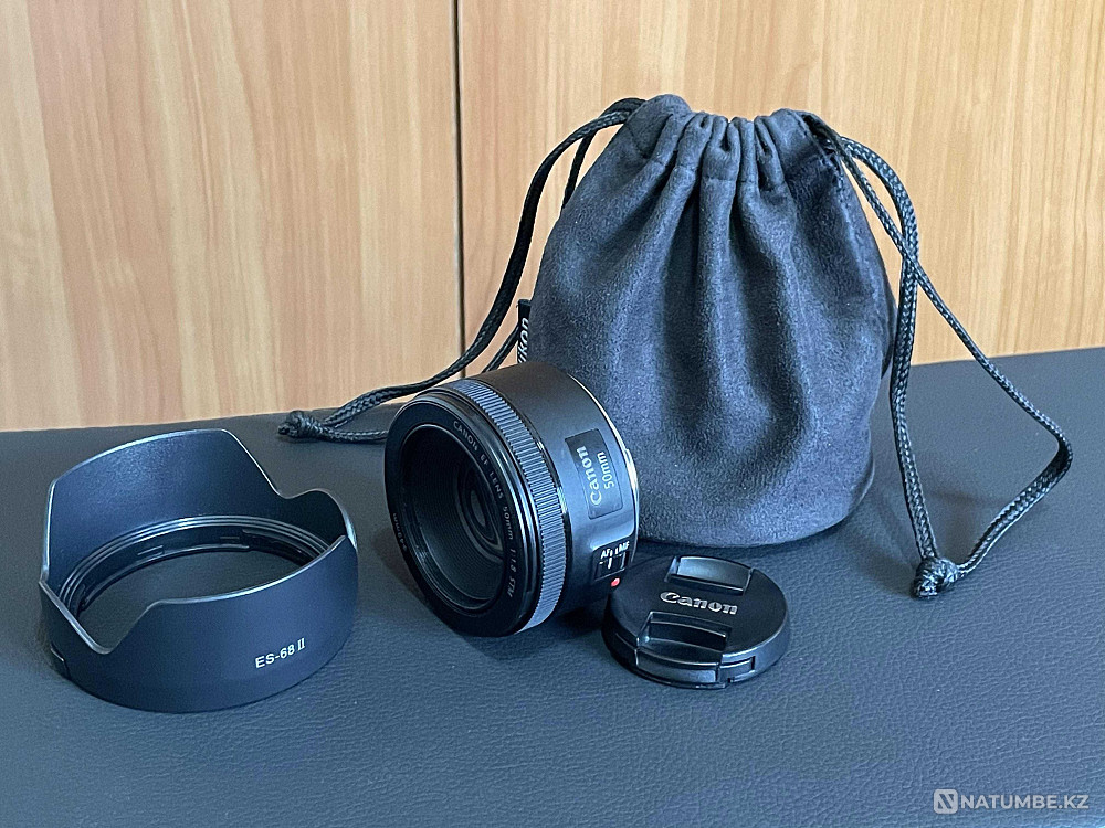 Canon EOS 7D Body + Canon EF 50mm f/1.8 STM + батарейный блок Алматы - изображение 2