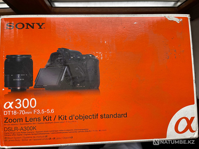 Фотоаппарат SONY DSLR-A300K Алматы - изображение 1