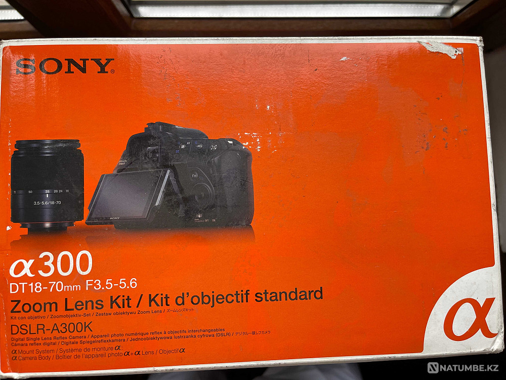 Фотоаппарат SONY DSLR-A300K Алматы - изображение 1