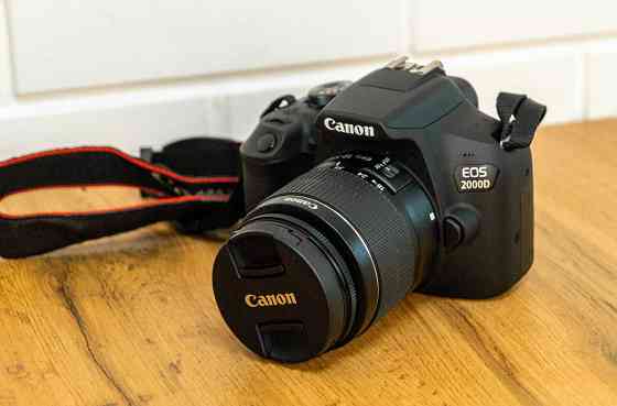 Canon EOS 2000D| Wi-Fi| объектив 18-55mm| Рассрочка| Гарантия Almaty