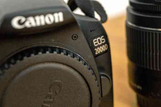 Canon EOS 2000D| Wi-Fi| объектив 18-55mm| Рассрочка| Гарантия  Алматы