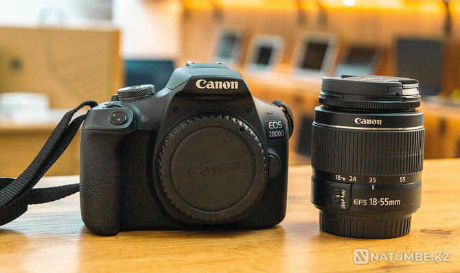 Canon EOS 2000D| Wi-Fi| lens 18-55mm| Installments| Guarantee Almaty - photo 1