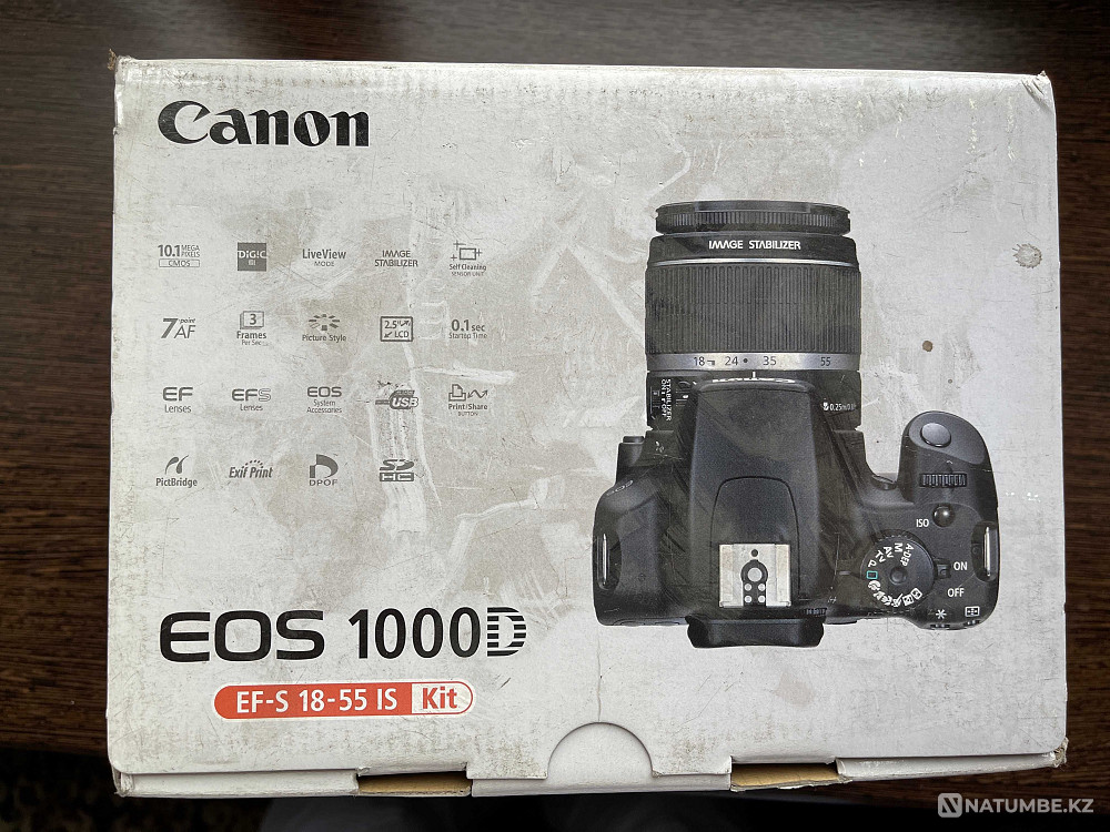 Фотоаппарат СANON EOS-1000D Алматы - изображение 1