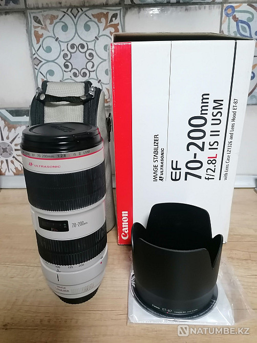 70-200L 2.8 Canon - состояние Нового. Алматы Алматы - изображение 1