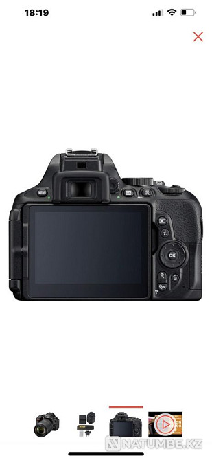 Selling Nikon d5600 SLR camera Almaty - photo 3