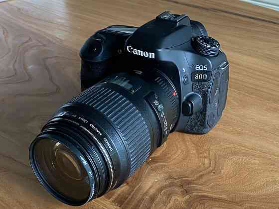 Фотоаппарат Canon EOS 80D Body (В состоянии нового)  Алматы