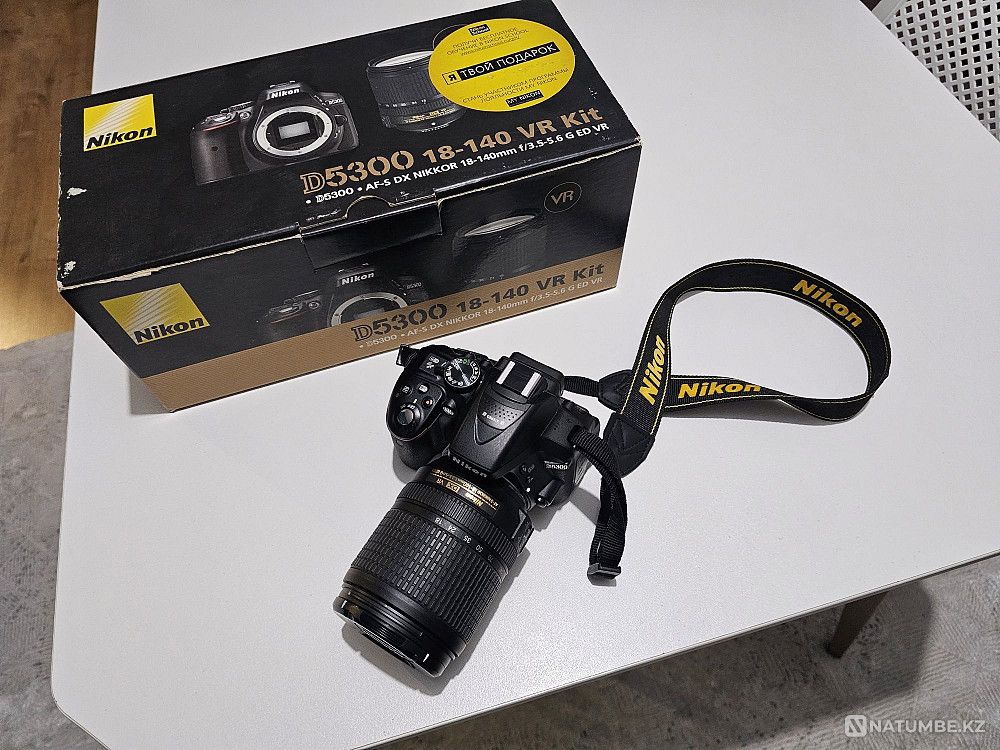 Nikon d5300 в идеальном состоянии Алматы - изображение 2