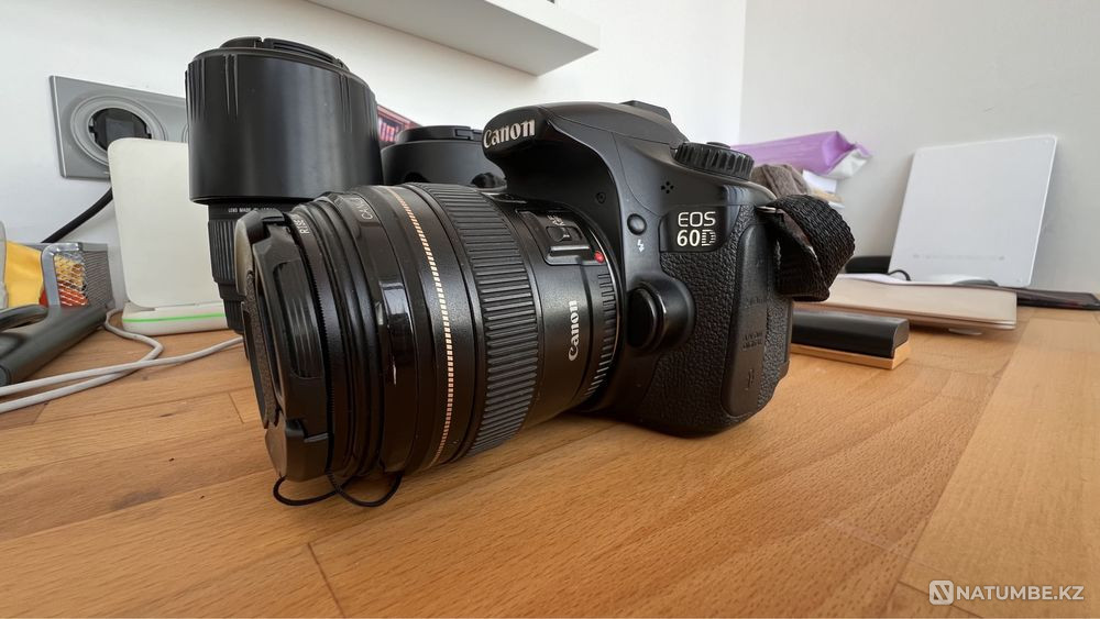 Canon 60D with a set of optics Almaty - photo 2
