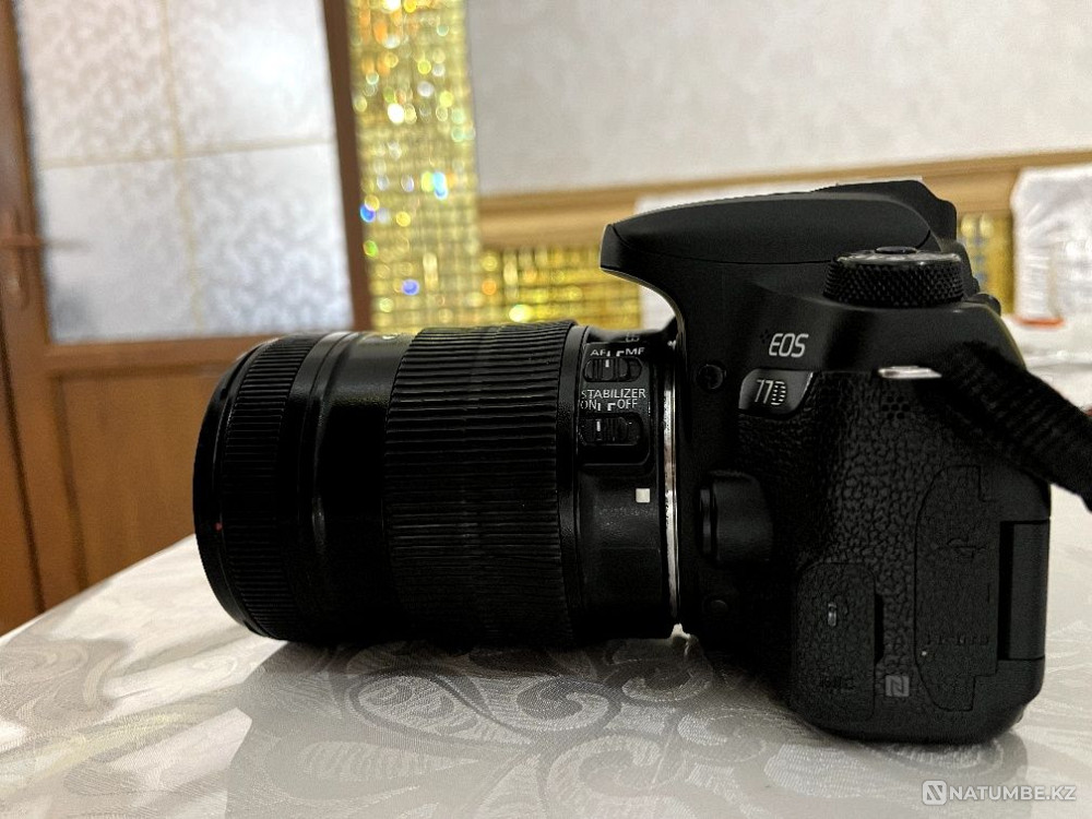 Canon 77d обьектив 18-135мм Алматы - изображение 1