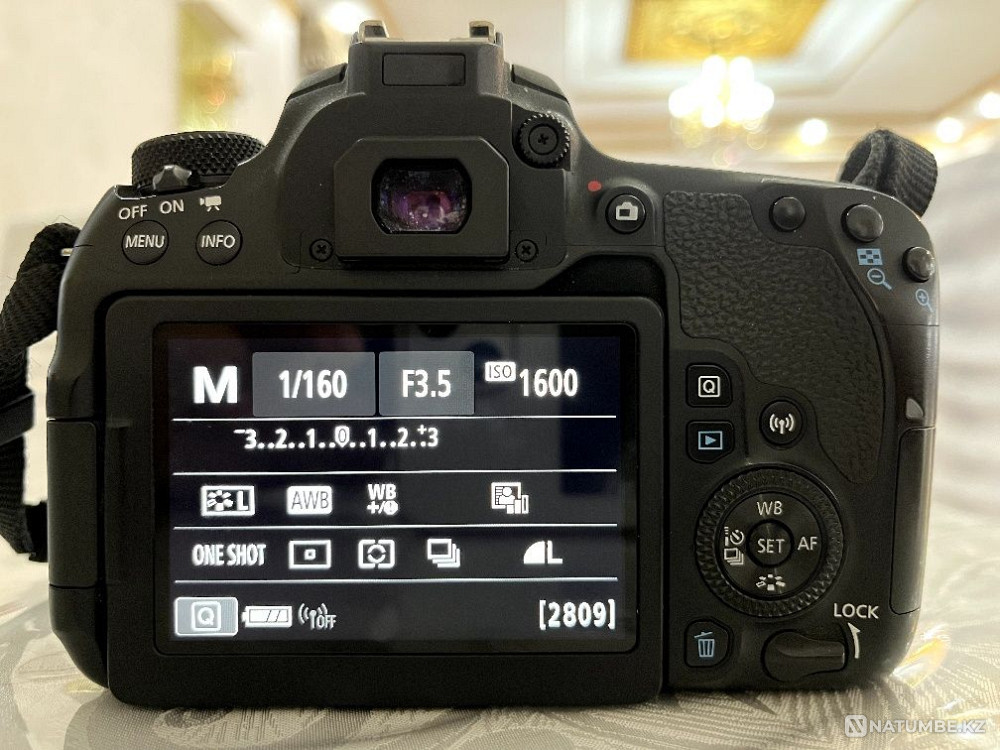 Canon 77d обьектив 18-135мм Алматы - изображение 3