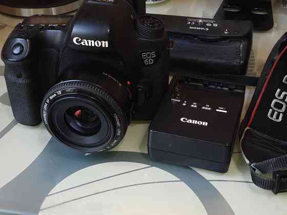 Canon EOS 6D; 35мм f2; battery grip комплект Almaty