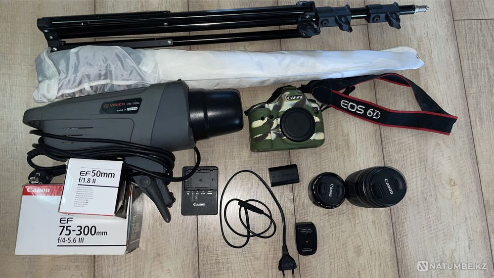В продаже Canon EOS 6D + комплектация Алматы - изображение 1