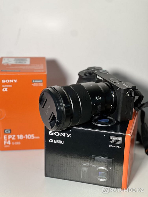 Sony a6600 camera + 18-105 lens NEW Almaty - photo 5