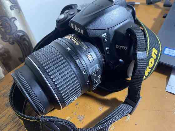 Nikon D3000 комплект  Алматы