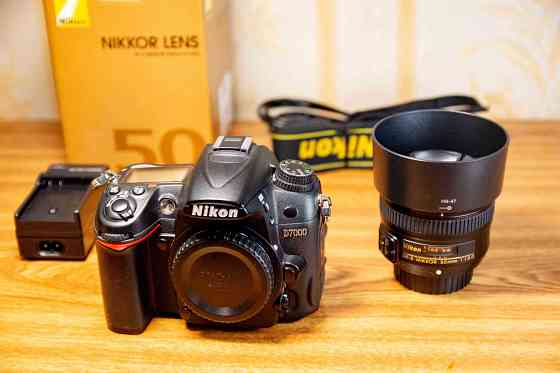 Nikon D7000 + Nikon 50mm 1.8 G. Комплект в идеале. Almaty