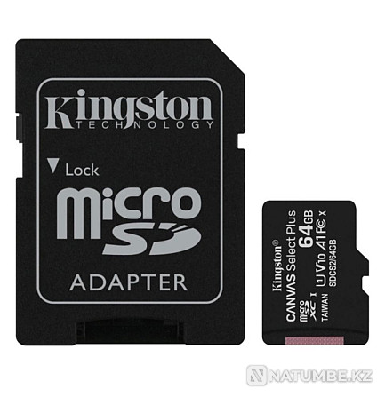 Micro SD flash drive 64 GB Almaty - photo 2