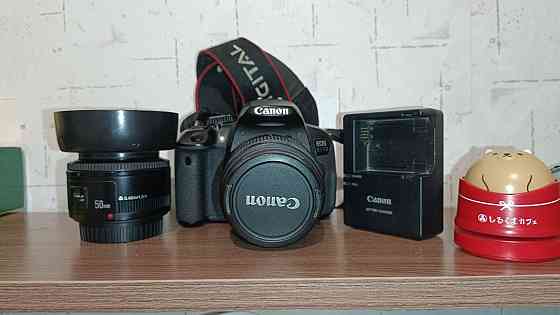 Canon 650d; kit 18-55 фотоаппарат Almaty