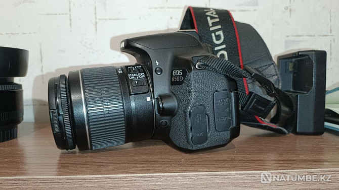 Canon 650d; kit 18-55 фотоаппарат Алматы - изображение 3