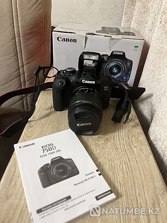 Профессиональный фотоаппарат Canon 750D 18-55mm. Wi-fi Алматы - изображение 8