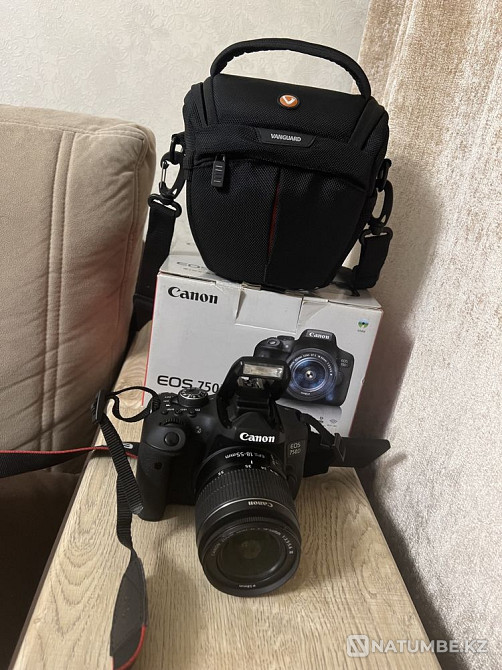 Профессиональный фотоаппарат Canon 750D 18-55mm. Wi-fi Алматы - изображение 1