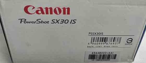 Фотоаппарат Canon Power shot SX 30IS Almaty