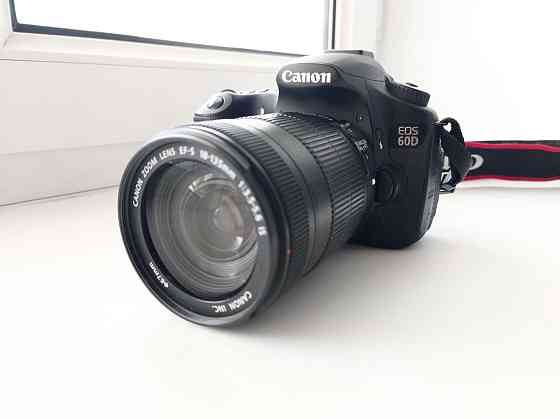 Canon EOS 60D; EF-S 18-135mm 1:3.5-5.6 IS; dummy battery (от сети) Almaty