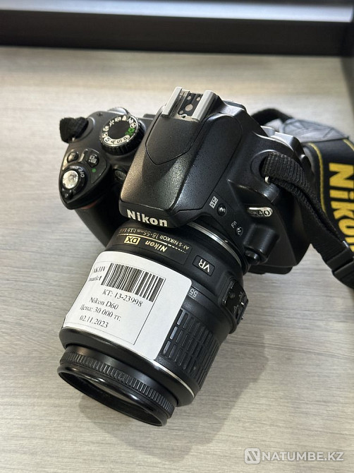 Фотоаппарат Nikon D60 Актив Ломбард Алматы - изображение 1