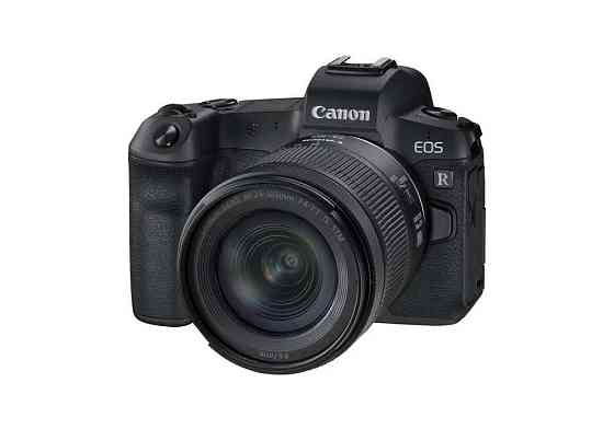 Без зеркальный фотоаппарат Canon EOS R + RF 24-105 mm f/4-7.1 IS STM Almaty