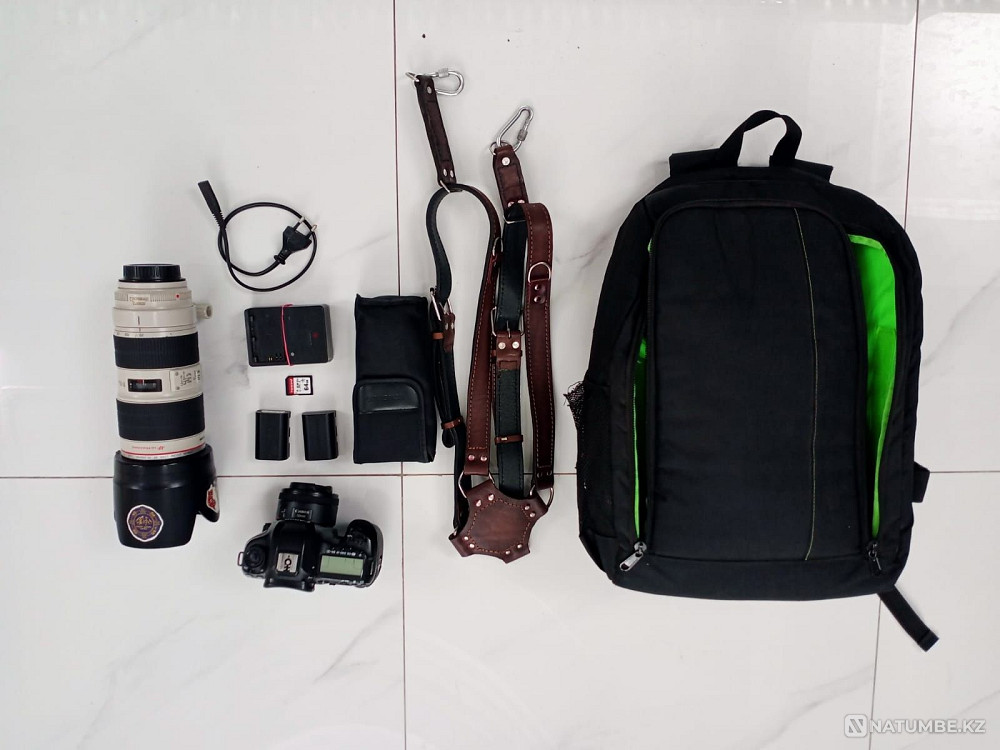 В продаже Canon 5d Mark III с объективом Алматы - изображение 1