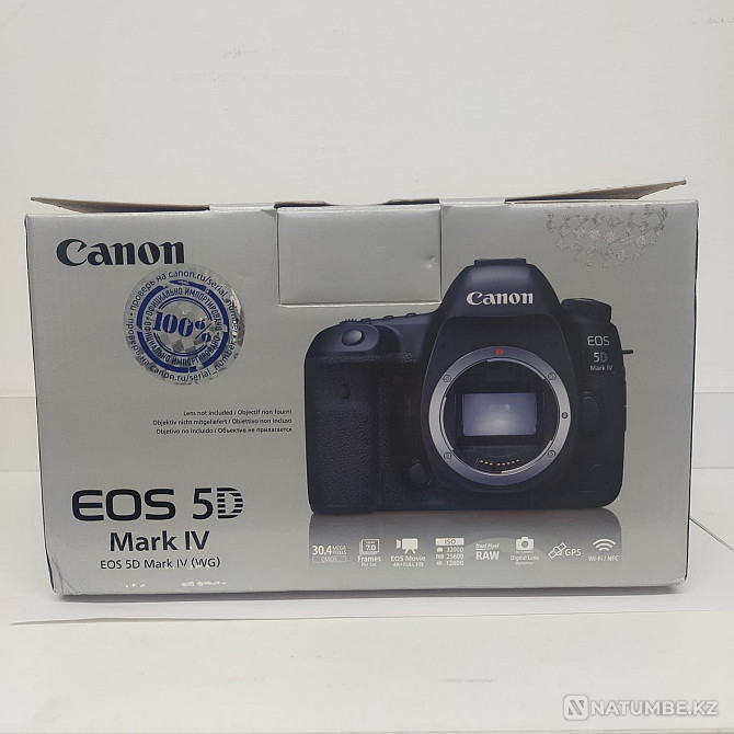Жаңа Canon EOS 5D Mark 4  Алматы - изображение 1