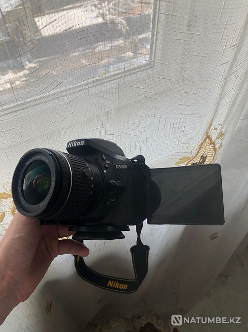 Зеркальный Фотоаппарат NIKON D5300 с объективом Алматы - изображение 1